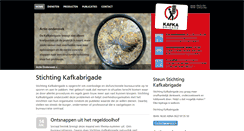 Desktop Screenshot of kafkabrigade.nl